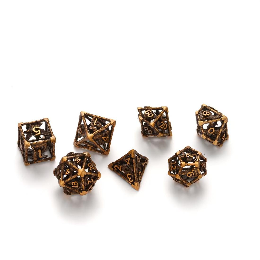 Hollow Beast Totem Metal Dice Set detail 10