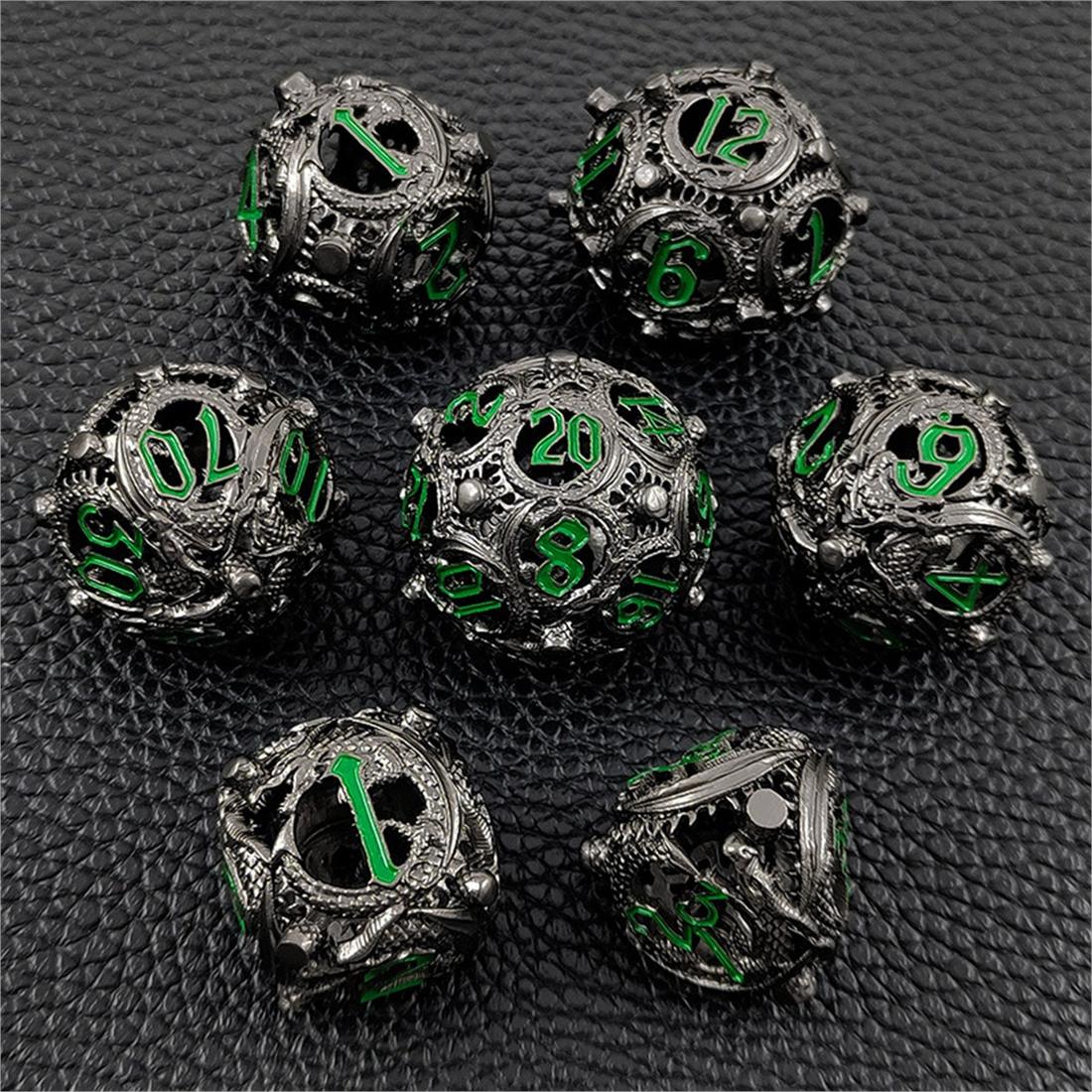 Hollow Chaos Orb Metal Dice Finish Collection photo 2