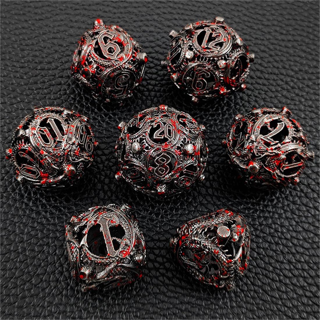 Hollow Chaos Orb Metal Dice Finish Collection photo 3