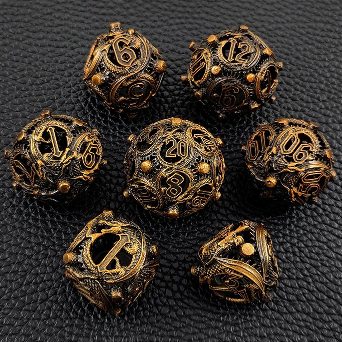 Hollow Chaos Orb Metal Dice Finish Collection photo 4