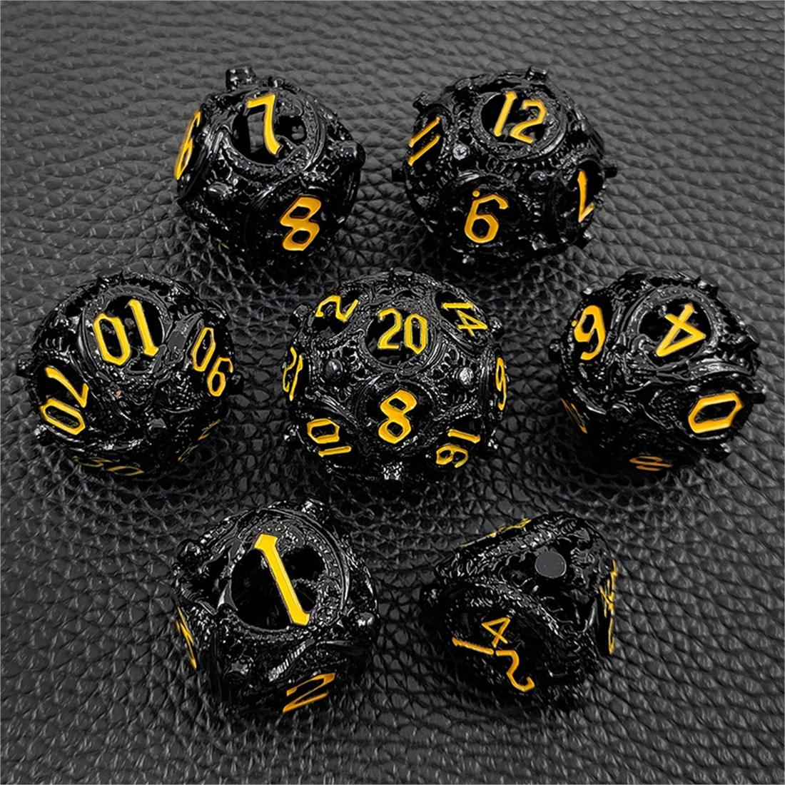 Hollow Chaos Orb Metal Dice Finish Collection photo 8