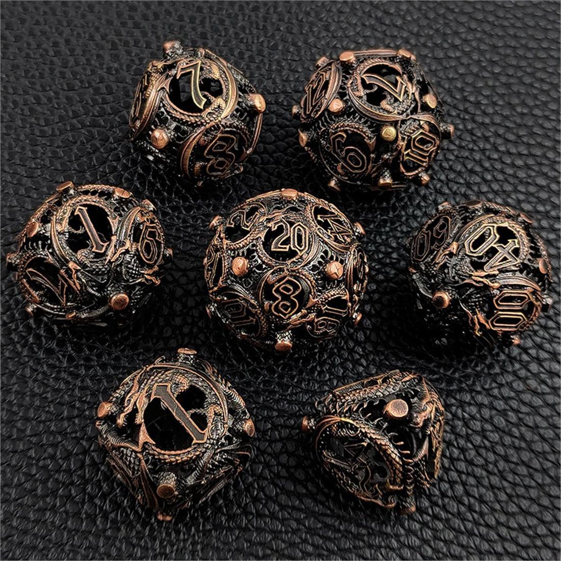 Hollow Chaos Orb Metal Dice Finish Collection photo 9