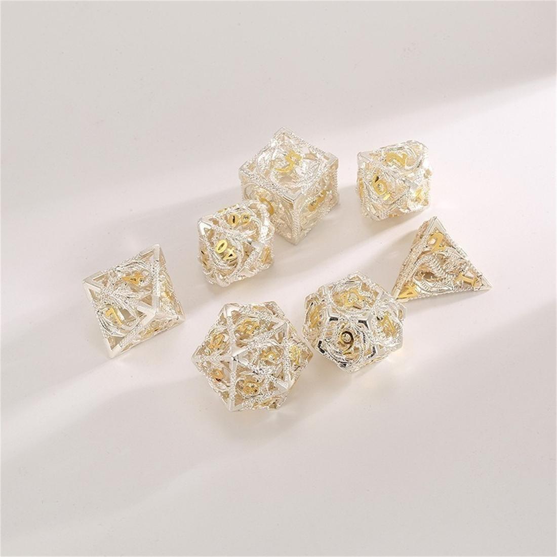 Hollow Dragon Relic Metal Dice Set photo 2