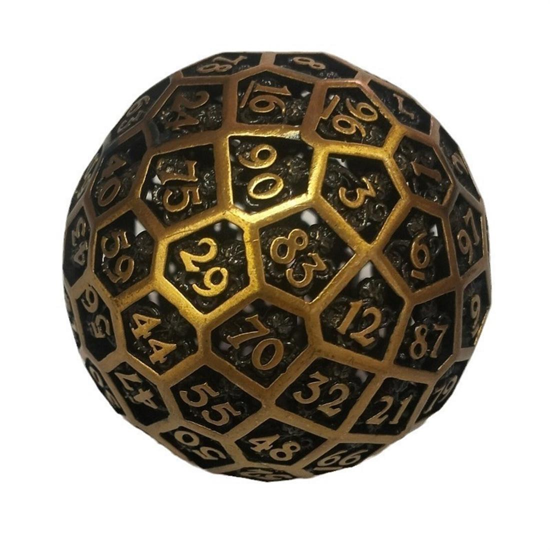 D100 Metal Dice