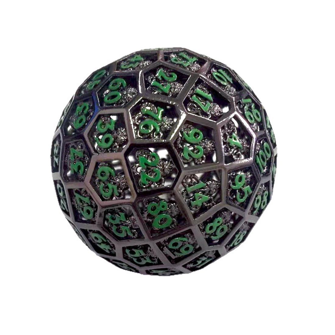 D100 Metal Dice detail 4