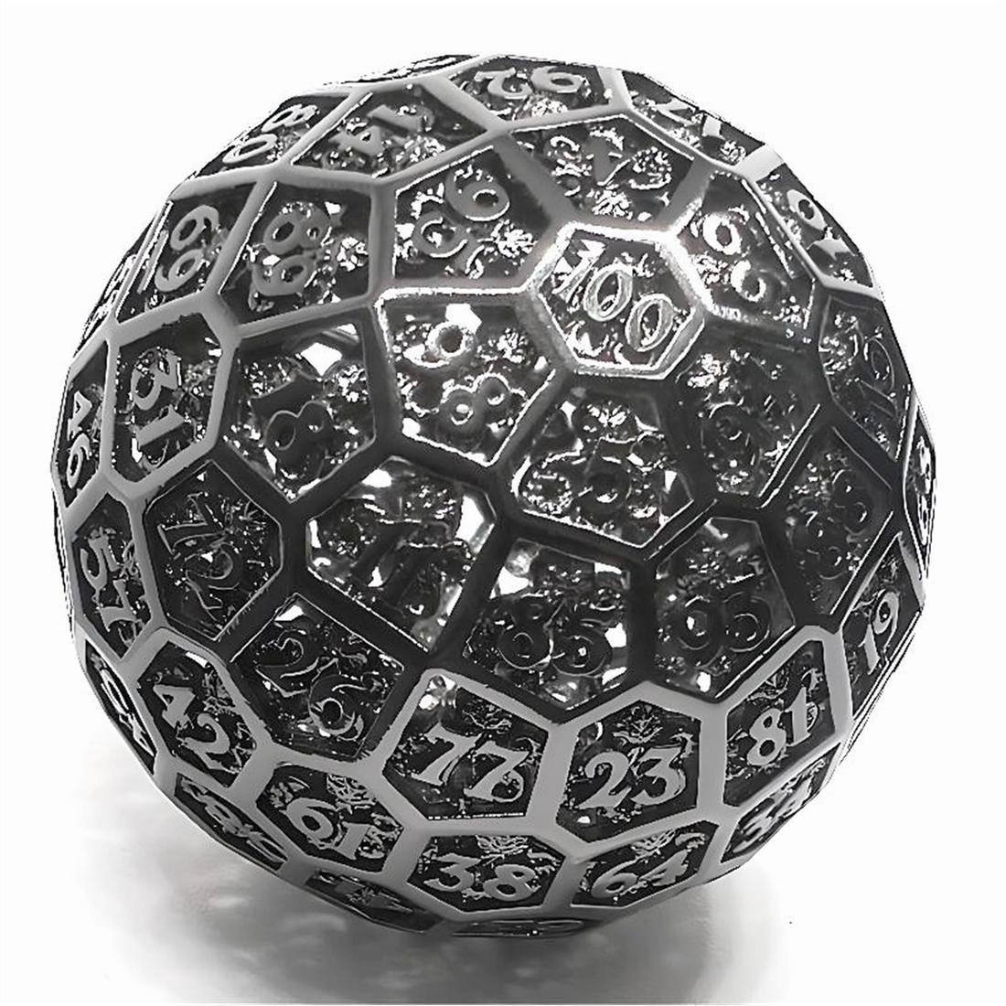 D100 Metal Dice detail 5