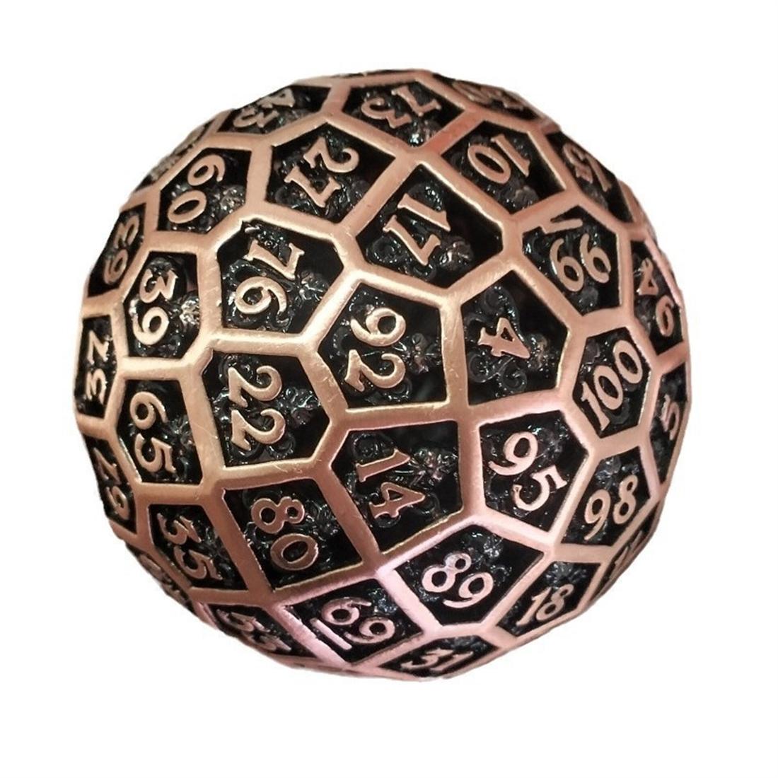 D100 Metal Dice detail 7