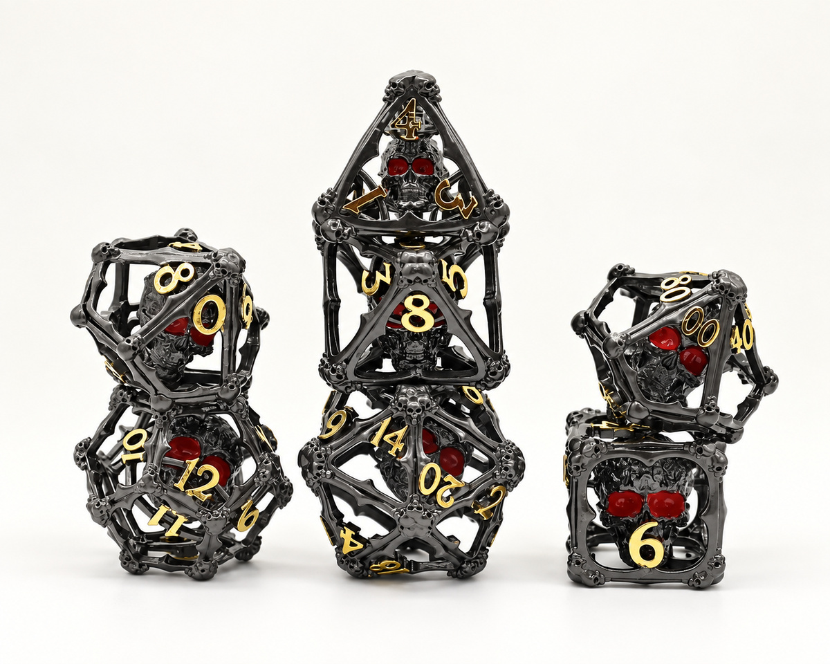 Hollow Skull Eye Cage finish reference 7
