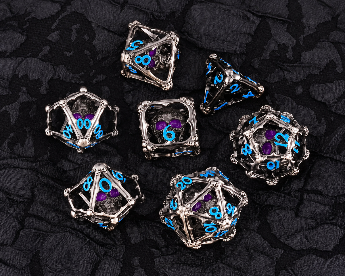 Hollow Skull Eye Cage finish reference 3