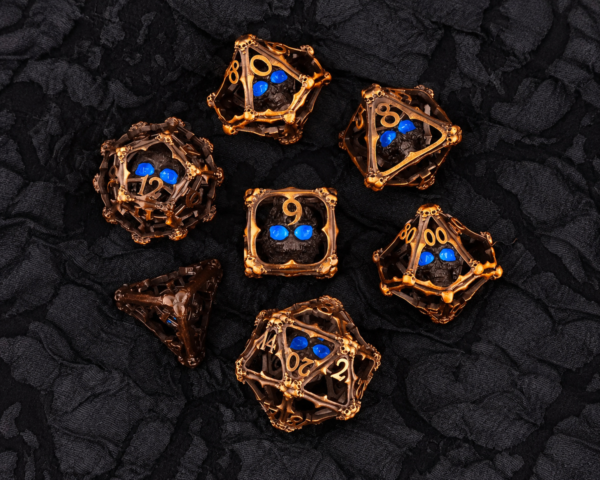 Hollow Skull Eye Cage finish reference 6