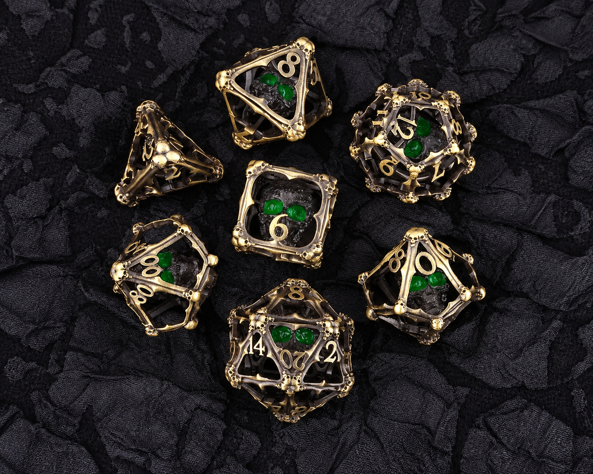 Hollow Skull Eye Cage finish reference 11