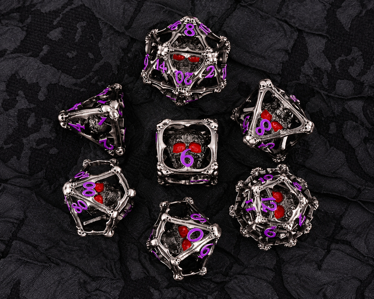 Hollow Skull Eye Cage finish reference 2
