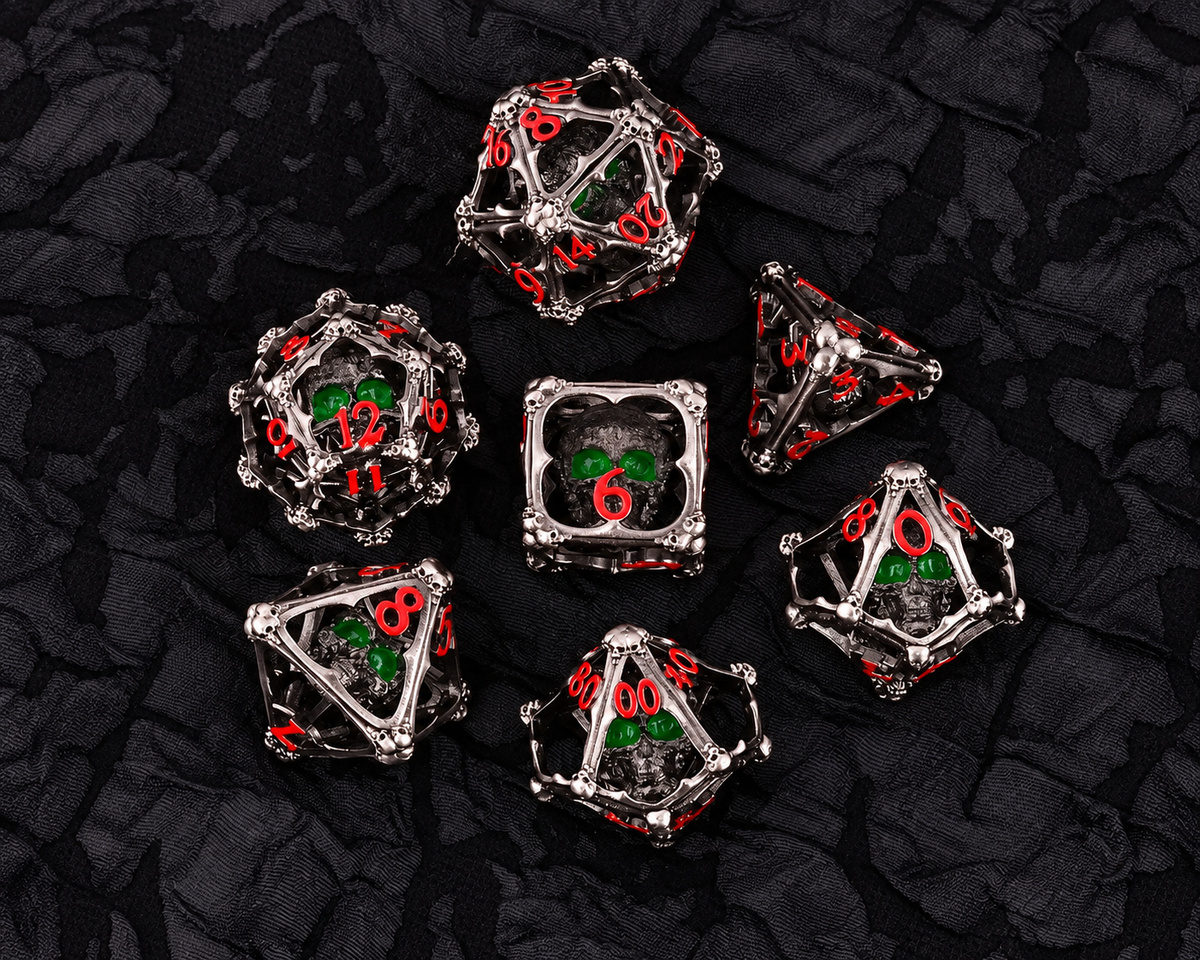 Hollow Skull Eye Cage finish reference 5