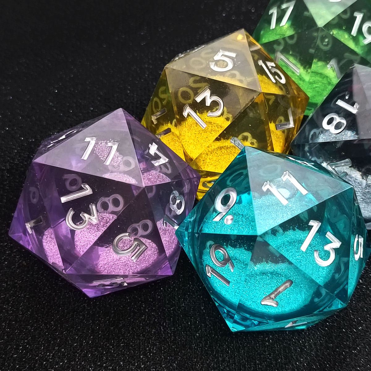 Frosted Color Resin D20 Collection photo 5