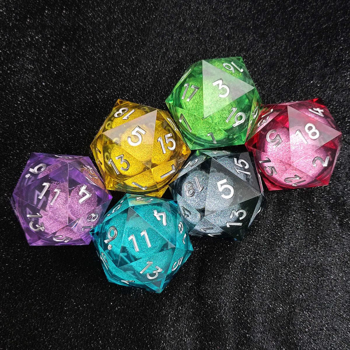 Frosted Color Resin D20 Collection photo 9