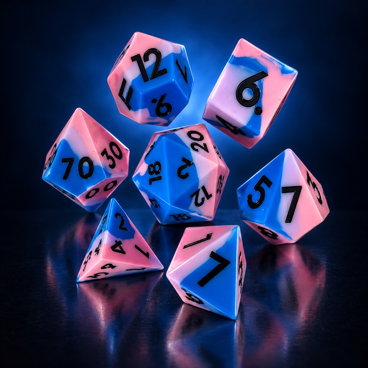 Color Fusion Silicone Dice Collection photo 2