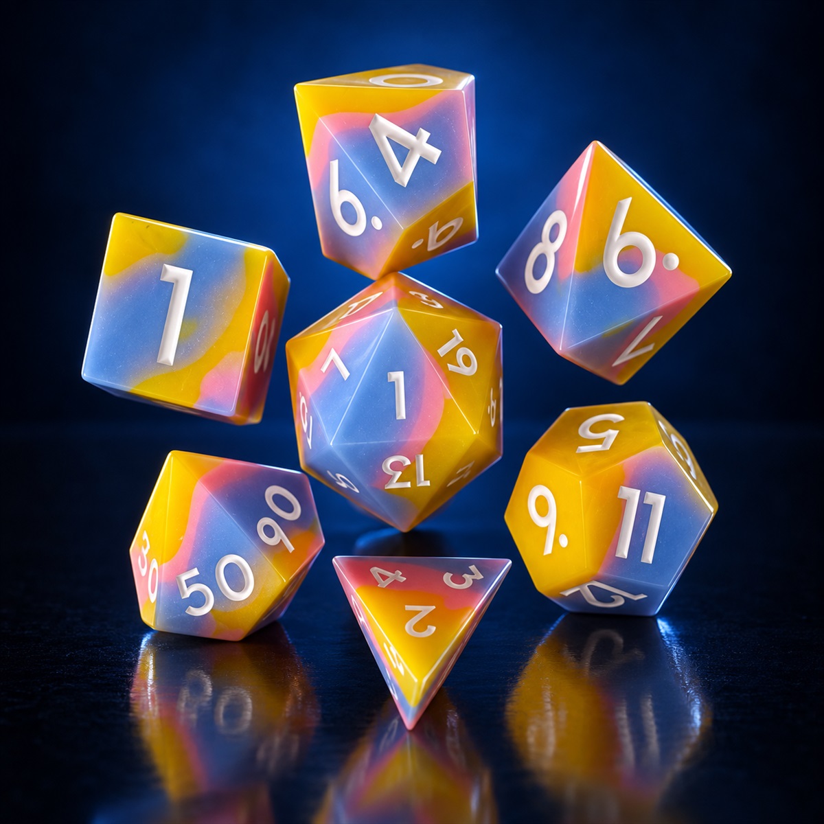 Color Fusion Silicone Dice Collection photo 4