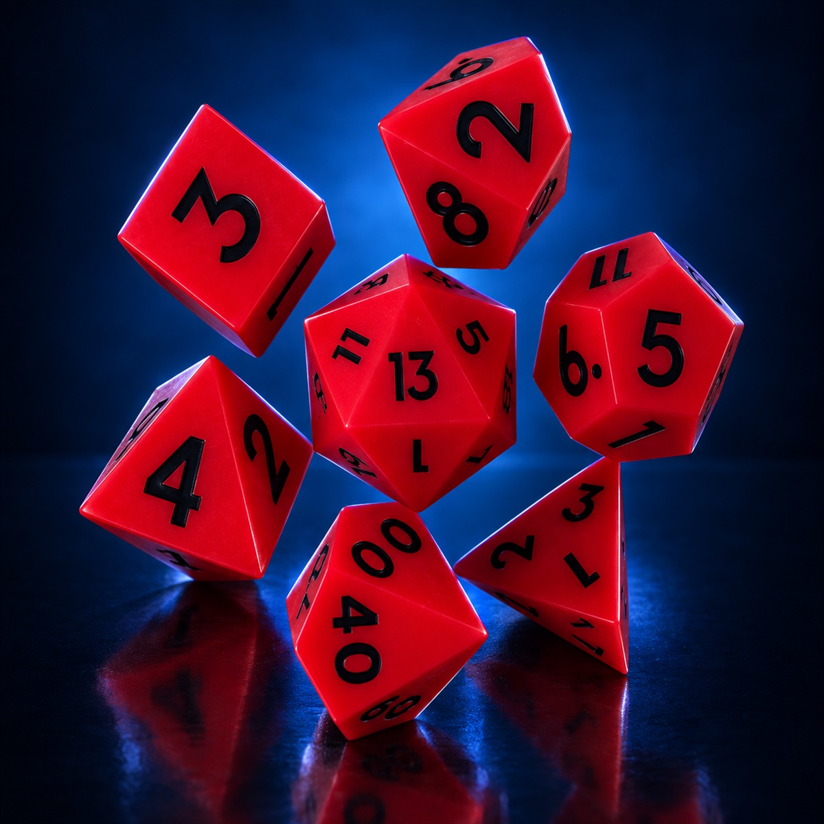 Classic & Marble Silicone Dice Collection photo 3